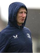 29 April 2024; Head coach Leo Cullen during Leinster rugby squad training at UCD in Dublin. Photo by Brendan Moran/Sportsfile
