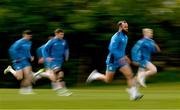 29 April 2024; Jamison Gibson-Park during Leinster rugby squad training at UCD in Dublin. Photo by Brendan Moran/Sportsfile