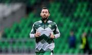 29 April 2024; Richie Towell of Shamrock Rovers before the SSE Airtricity Men's Premier Division match between Shamrock Rovers and Drogheda United at Tallaght Stadium in Dublin. Photo by Stephen McCarthy/Sportsfile