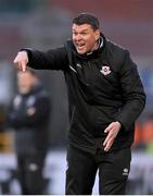 29 April 2024; Drogheda United manager Kevin Doherty during the SSE Airtricity Men's Premier Division match between Shamrock Rovers and Drogheda United at Tallaght Stadium in Dublin. Photo by Stephen McCarthy/Sportsfile