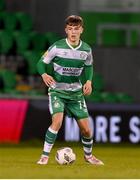 29 April 2024; Cian Barrett of Shamrock Rovers during the SSE Airtricity Men's Premier Division match between Shamrock Rovers and Drogheda United at Tallaght Stadium in Dublin. Photo by Stephen McCarthy/Sportsfile