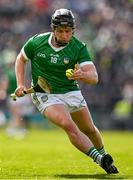 28 April 2024; Peter Casey of Limerick during the Munster GAA Hurling Senior Championship Round 2 match between Limerick and Tipperary at TUS Gaelic Grounds in Limerick. Photo by Brendan Moran/Sportsfile