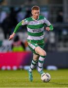 29 April 2024; Darragh Nugent of Shamrock Rovers during the SSE Airtricity Men's Premier Division match between Shamrock Rovers and Drogheda United at Tallaght Stadium in Dublin. Photo by Stephen McCarthy/Sportsfile