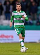29 April 2024; Dylan Watts of Shamrock Rovers during the SSE Airtricity Men's Premier Division match between Shamrock Rovers and Drogheda United at Tallaght Stadium in Dublin. Photo by Stephen McCarthy/Sportsfile