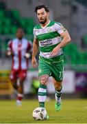 29 April 2024; Richie Towell of Shamrock Rovers during the SSE Airtricity Men's Premier Division match between Shamrock Rovers and Drogheda United at Tallaght Stadium in Dublin. Photo by Stephen McCarthy/Sportsfile