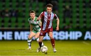 29 April 2024; Darragh Markey of Drogheda United during the SSE Airtricity Men's Premier Division match between Shamrock Rovers and Drogheda United at Tallaght Stadium in Dublin. Photo by Stephen McCarthy/Sportsfile