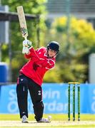 1 May 2024; John McNally of Munster Reds during the Cricket Ireland Inter-Provincial Trophy match between Leinster Lightning and Munster Reds at Pembroke Cricket Club in Dublin. Photo by Tyler Miller/Sportsfile