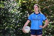 1 May 2024; Jess Tobin of Dublin poses for a portrait at the official AIG & LGFA Partnership Launch for the 2024 season at Iveagh Gardens in Dublin. Attendees at the announcement included Jess Tobin of Dublin, Saoirse Lally of Mayo, Cáit Lynch of Kerry, Blaithin Mackin of Armagh, Aoibhín Cleary of Meath. Photo by Piaras Ó Mídheach/Sportsfile