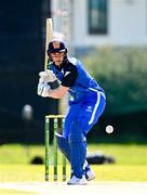 1 May 2024; Lorcan Tucker of Leinster Lightning during the Cricket Ireland Inter-Provincial Trophy match between Leinster Lightning and Munster Reds at Pembroke Cricket Club in Dublin. Photo by Tyler Miller/Sportsfile