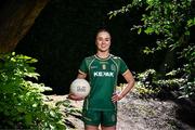 1 May 2024; Aoibhín Cleary of Meath poses for a portrait at the official AIG & LGFA Partnership Launch for the 2024 season at Iveagh Gardens in Dublin. Attendees at the announcement included Jess Tobin of Dublin, Saoirse Lally of Mayo, Cáit Lynch of Kerry, Blaithin Mackin of Armagh and Aoibhín Cleary of Meath. Photo by Piaras Ó Mídheach/Sportsfile