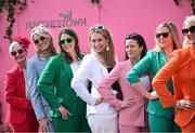 1 May 2024; Racegoers during day two of the Punchestown Festival at Punchestown Racecourse in Kildare. Photo by David Fitzgerald/Sportsfile