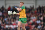28 April 2024; Oisin Gallen of Donegal during the Ulster GAA Football Senior Championship semi-final match between Donegal and Tyrone at Celtic Park in Derry. Photo by Stephen McCarthy/Sportsfile