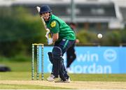 1 May 2024; Liam Doherty of North West Warriors during the Cricket Ireland Inter-Provincial Trophy match between Northern Knights and North West Warriors at Pembroke Cricket Club in Dublin. Photo by Tyler Miller/Sportsfile