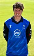 1 May 2024; Séamus Lynch of Leinster Lightning poses for a portrait after the Cricket Ireland Inter-Provincial Trophy match between Leinster Lightning and Munster Reds at Pembroke Cricket Club in Dublin. Photo by Tyler Miller/Sportsfile