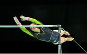 2 May 2024; Emma Slevin of Ireland competes in the Women's Senior Parallel Bars Qualification subdivision 1 on day one of the 2024 Women's Artistic Gymnastics European Championships at Fiera di Rimini in Rimini, Italy. Photo by Filippo Tomasi/Sportsfile