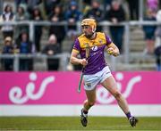 27 April 2024; Damien Reck of Wexford during the Leinster GAA Hurling Senior Championship Round 2 match between Antrim and Wexford at Corrigan Park in Belfast. Photo by Sam Barnes/Sportsfile