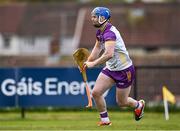 27 April 2024; Wexford goalkeeper Mark Fanning during the Leinster GAA Hurling Senior Championship Round 2 match between Antrim and Wexford at Corrigan Park in Belfast. Photo by Sam Barnes/Sportsfile