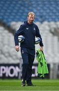 3 May 2024; Head coach Leo Cullen during a Leinster Rugby captain's run at Croke Park in Dublin. Photo by Harry Murphy/Sportsfile