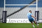 3 May 2024; Jamison Gibson-Park kicks during a Leinster Rugby captain's run at Croke Park in Dublin. Photo by Harry Murphy/Sportsfile