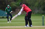 3 May 2024; Brandon Kruger of Munster Reds during the Cricket Ireland Inter-Provincial Trophy match between North West Warriors and Munster Reds at Pembroke Cricket Club in Dublin. Photo by Piaras Ó Mídheach/Sportsfile