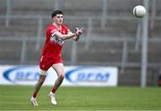1 May 2024; Cahir Spiers of Derry during the EirGrid Ulster GAA U20 Football Championship Final match between Derry and Tyrone at the Box-It Athletic Grounds in Armagh. Photo by Ben McShane/Sportsfile