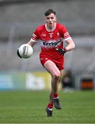 1 May 2024; Ruairi Forbes of Derry during the EirGrid Ulster GAA U20 Football Championship Final match between Derry and Tyrone at the Box-It Athletic Grounds in Armagh. Photo by Ben McShane/Sportsfile