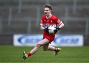 1 May 2024; Rory Small of Derry during the EirGrid Ulster GAA U20 Football Championship Final match between Derry and Tyrone at the Box-It Athletic Grounds in Armagh. Photo by Ben McShane/Sportsfile