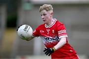 1 May 2024; Fionn McEldowney of Derry during the EirGrid Ulster GAA U20 Football Championship Final match between Derry and Tyrone at the Box-It Athletic Grounds in Armagh. Photo by Ben McShane/Sportsfile