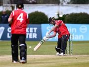 3 May 2024; Curtis Campher of Munster Reds during the Cricket Ireland Inter-Provincial Trophy match between North West Warriors and Munster Reds at Pembroke Cricket Club in Dublin. Photo by Piaras Ó Mídheach/Sportsfile
