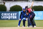 3 May 2024; Cade Carmichael of Northern Knights during the Cricket Ireland Inter-Provincial Trophy match between Leinster Lightning  and Northern Knights at Pembroke Cricket Club in Dublin. Photo by Piaras Ó Mídheach/Sportsfile