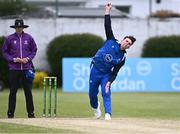 3 May 2024;  Fionn Hand of Leinster Lightning during the Cricket Ireland Inter-Provincial Trophy match between Leinster Lightning  and Northern Knights at Pembroke Cricket Club in Dublin. Photo by Piaras Ó Mídheach/Sportsfile