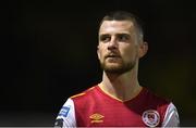 3 May 2024; Aaron Bolger of St Patrick's Athletic after his side's victory in the SSE Airtricity Men's Premier Division match between St Patrick's Athletic and Drogheda United at Richmond Park in Dublin. Photo by Shauna Clinton/Sportsfile