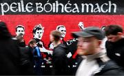 3 May 2024; Supporters arrive for the SSE Airtricity Men's Premier Division match between Bohemians and Shamrock Rovers at Dalymount Park in Dublin. Photo by Stephen McCarthy/Sportsfile