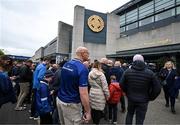 4 May 2024; Supporters arrive for the Investec Champions Cup semi-final match between Leinster and Northampton Saints at Croke Park in Dublin. Photo by Stephen McCarthy/Sportsfile