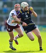 4 May 2024; Liam Ryan of Wexford in action against Conor Whelan of Galway during the Leinster GAA Hurling Senior Championship Round 3 match between Wexford and Galway at Chadwicks Wexford Park in Wexford. Photo by David Fitzgerald/Sportsfile