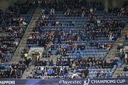 4 May 2024; Supporters and empty seats at 17:29 as the match is delayed by 10 minutes before the Investec Champions Cup semi-final match between Leinster and Northampton Saints at Croke Park in Dublin. Photo by Brendan Moran/Sportsfile