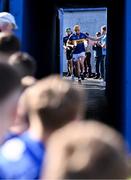 4 May 2024; Ronan Maher of Tipperary makes his way to the pitch before the Munster GAA Hurling Senior Championship Round 3 match between Waterford and Tipperary at Walsh Park in Waterford. Photo by Piaras Ó Mídheach/Sportsfile