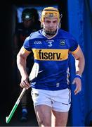 4 May 2024; Ronan Maher of Tipperary makes his way to the pitch before the Munster GAA Hurling Senior Championship Round 3 match between Waterford and Tipperary at Walsh Park in Waterford. Photo by Piaras Ó Mídheach/Sportsfile