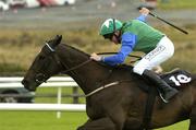 29 July 2004; Lowlander, with Barry Geraghty up, in action during the Guinness Beginners Chase. Galway Races, Ballybrit, Co. Galway. Picture credit; Pat Murphy / SPORTSFILE