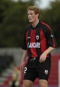29 July 2004; Stephen Paisley, Longford Town. UEFA Cup, 1st Qualifying Round, 2nd Leg, Longford Town v FC Vaduz, Flancare Park, Longford. Picture credit; Ray McManus / SPORTSFILE