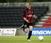 29 July 2004; Sean Prunty, Longford Town. UEFA Cup, 1st Qualifying Round, 2nd Leg, Longford Town v FC Vaduz, Flancare Park, Longford. Picture credit; Ray McManus / SPORTSFILE