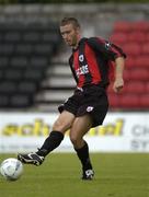 29 July 2004; Sean Dillon, Longford Town. UEFA Cup, 1st Qualifying Round, 2nd Leg, Longford Town v FC Vaduz, Flancare Park, Longford. Picture credit; Ray McManus / SPORTSFILE