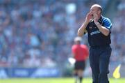 1 August 2004; Roscommon manager Tommy Carr during the match. Bank of Ireland All-Ireland Football Championship, Round 4, Dublin v Roscommon, Croke Park, Dublin. Picture credit; Brian Lawless / SPORTSFILE