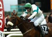 26 July 2004; Roickstown Boy, with John McNamara up, in action during the G.P.T Galway (Q.R.) Handicap. Galway Racing Festival, Ballybrit, Galway. Picture credit; Pat Murphy / SPORTSFILE