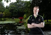 16 September 2013; Mayo's Donal Vaughan during a press event ahead of their GAA Football All-Ireland Senior Championship Final against Dublin on Sunday. Mayo Senior Football Team Press Event, Breaffy House Hotel, Castlebar, Co. Mayo. Picture credit: Matt Browne / SPORTSFILE