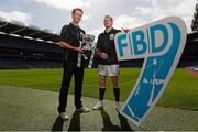 16 September 2013; The groups and teams for the FBD 7s, Ireland’s premier 7s football competition, were announced today in Croke Park. The FBD 7s is taking place in Kilmacud this Saturday, 21st September 2013 and 32 of Ireland’s top club teams will be taking part. At the launch of the 2013 FBD 7s hosted by Kilmacud Crokes are former Mayo player Kevin O'Neill, left, and former Dublin player and current Kilmacud Crokes player Mark Vaughan. FBD All-Ireland Football Sevens Launch, Croke Park, Dublin. Picture credit: David Maher / SPORTSFILE