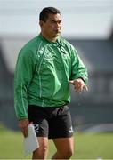 16 September 2013; Connacht head coach Pat Lam during squad training ahead of their Celtic League 2013/14, Round 3 match against Ulster on Saturday. Connacht Rugby Squad Training, The Sportsground, Galway. Picture credit: Diarmuid Greene / SPORTSFILE