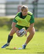 16 September 2013; Connacht's Fionn Carr during squad training ahead of their Celtic League 2013/14, Round 3 match against Ulster on Saturday. Connacht Rugby Squad Training, The Sportsground, Galway. Picture credit: Diarmuid Greene / SPORTSFILE