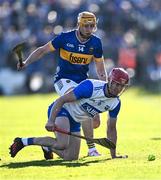 4 May 2024; Tadhg de Burca of Waterford in action against Mark Kehoe of Tipperary during the Munster GAA Hurling Senior Championship Round 3 match between Waterford and Tipperary at Walsh Park in Waterford. Photo by Piaras Ó Mídheach/Sportsfile