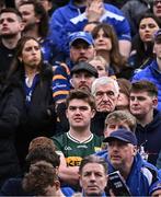 4 May 2024; A supporter wearing a Kerry GAA jersey during the Investec Champions Cup semi-final match between Leinster and Northampton Saints at Croke Park in Dublin. Photo by Harry Murphy/Sportsfile